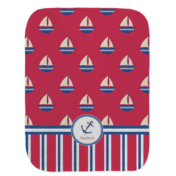 Sail Boats & Stripes Old Burp Flat