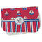 Sail Boats & Stripes Burp Cloth - Fleece w/ Name or Text