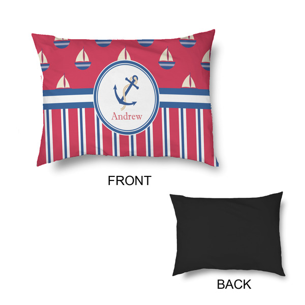 Sail Boats & Stripes Outdoor Dog Beds - Small - APPROVAL