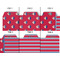 Sail Boats & Stripes Page Dividers - Set of 6 - Approval