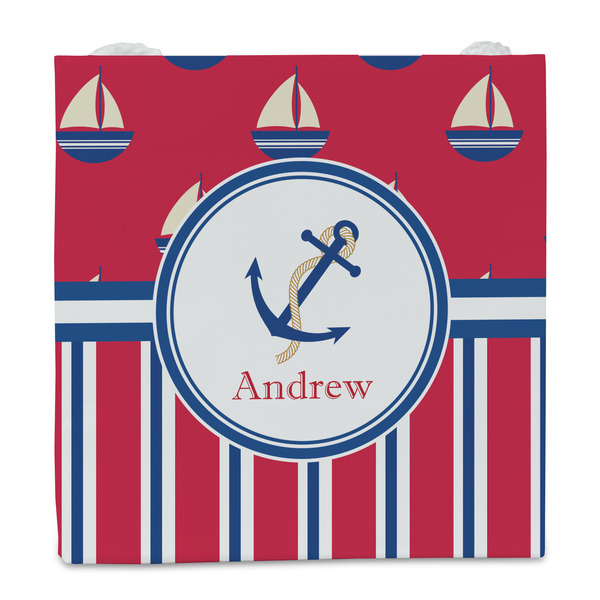 Sail Boats & Stripes Party Favor Gift Bag - Gloss - Front