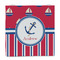Sail Boats & Stripes Party Favor Gift Bag - Gloss - Front