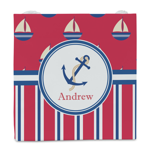 Sail Boats & Stripes Party Favor Gift Bag - Matte - Front