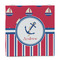 Sail Boats & Stripes Party Favor Gift Bag - Matte - Front