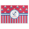 Sail Boats & Stripes Disposable Paper Placemats (Personalized)