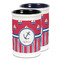 Sail Boats & Stripes Ceramic Pencil Holder - Large