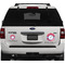 Sail Boats & Stripes Personalized Car Magnets on Ford Explorer