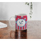 Sail Boats & Stripes Personalized Coffee Mug - Lifestyle