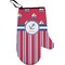 Sail Boats & Stripes Personalized Oven Mitts