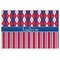 Sail Boats & Stripes Personalized Placemat (Back)