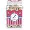 Sail Boats & Stripes Dog Treat Jar (Personalized)
