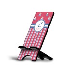 Sail Boats & Stripes Cell Phone Stand (Small) (Personalized)