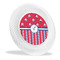 Sail Boats & Stripes Plastic Party Dinner Plates - Main/Front