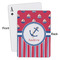 Sail Boats & Stripes Playing Cards - Approval