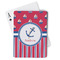 Sail Boats & Stripes Playing Cards - Front View