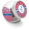 Sail Boats & Stripes Puppy Treat Container - Main