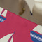 Sail Boats & Stripes Large Rope Tote - Close Up View