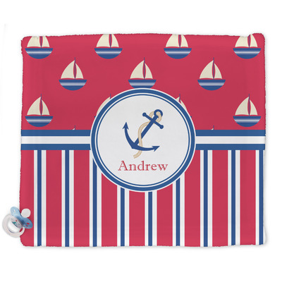 Sail Boats & Stripes Security Blanket (Personalized)