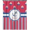 Sail Boats & Stripes Shower Curtain 70x90