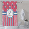 Sail Boats & Stripes Shower Curtain Lifestyle
