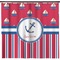 Sail Boats & Stripes Shower Curtain (Personalized) (Non-Approval)