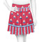 Sail Boats & Stripes Skater Skirt - Front