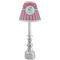 Sail Boats & Stripes Small Chandelier Lamp - LIFESTYLE (on candle stick)