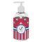 Sail Boats & Stripes Plastic Soap / Lotion Dispenser (8 oz - Small - White) (Personalized)