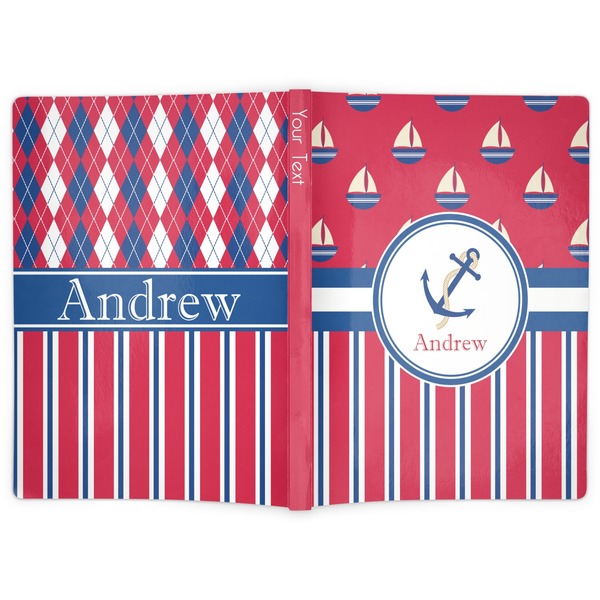 Sail Boats & Stripes Soft Cover Journal - Apvl