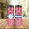 Sail Boats & Stripes Stainless Steel Tumbler - Lifestyle