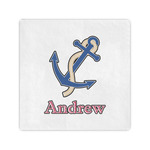 Sail Boats & Stripes Cocktail Napkins (Personalized)