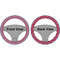 Sail Boats & Stripes Steering Wheel Cover- Front and Back