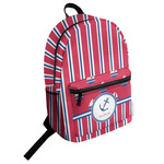 Sail Boats & Stripes Student Backpack (Personalized)
