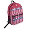 Sail Boats & Stripes Student Backpack Front