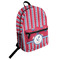 Sail Boats & Stripes Student Backpack (Personalized)