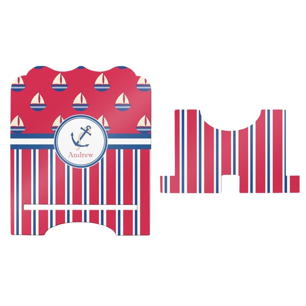 Sail Boats & Stripes Stylized Tablet Stand - Apvl