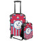 Sail Boats & Stripes Kids 2-Piece Luggage Set - Suitcase & Backpack (Personalized)