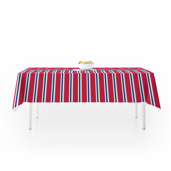 Sail Boats & Stripes Tablecloths (58"x102") - MAIN
