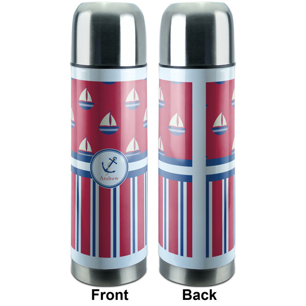 Sail Boats & Stripes Thermos - Apvl