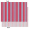 Sail Boats & Stripes Tissue Paper - Lightweight - Large - Front & Back