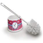 Sail Boats & Stripes Toilet Brush (Personalized)