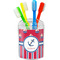 Sail Boats & Stripes Toothbrush Holder (Personalized)