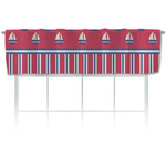 Sail Boats & Stripes Valance (Personalized)