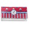 Sail Boats & Stripes Vinyl Check Book Cover - Front