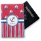Sail Boats & Stripes Vinyl Passport Holder (Personalized)
