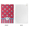 Sail Boats & Stripes Waffle Weave Golf Towel - Approval