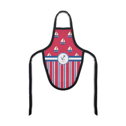 Sail Boats & Stripes Bottle Apron (Personalized)