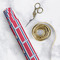 Sail Boats & Stripes Wrapping Paper Roll - Matte - In Context