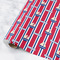Sail Boats & Stripes Wrapping Paper Rolls- Main