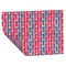 Sail Boats & Stripes Wrapping Paper Sheet - Double Sided - Folded